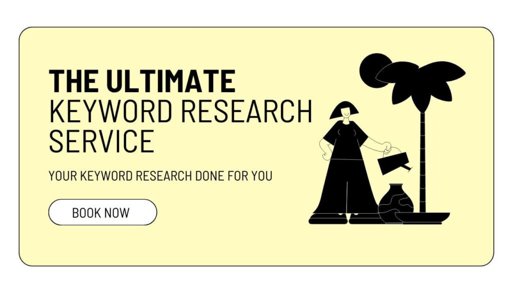 Keyword research Service Ad
