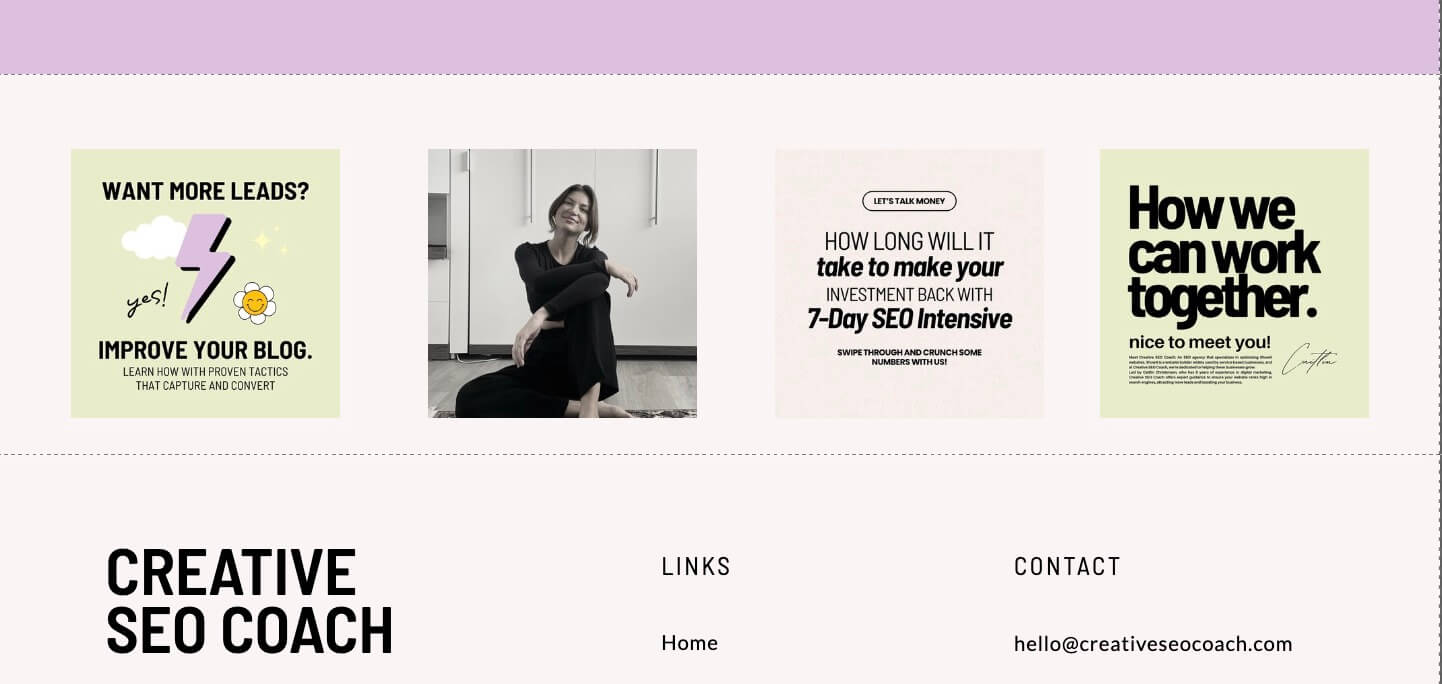 Add Instagram to Showit: Our 2 Best Methods