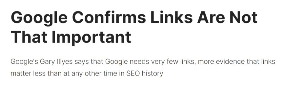 Google Backlinks