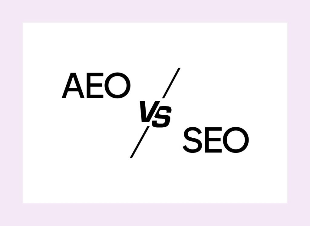 AEO vs SEO 1