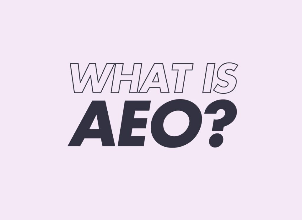 What is AEO 1