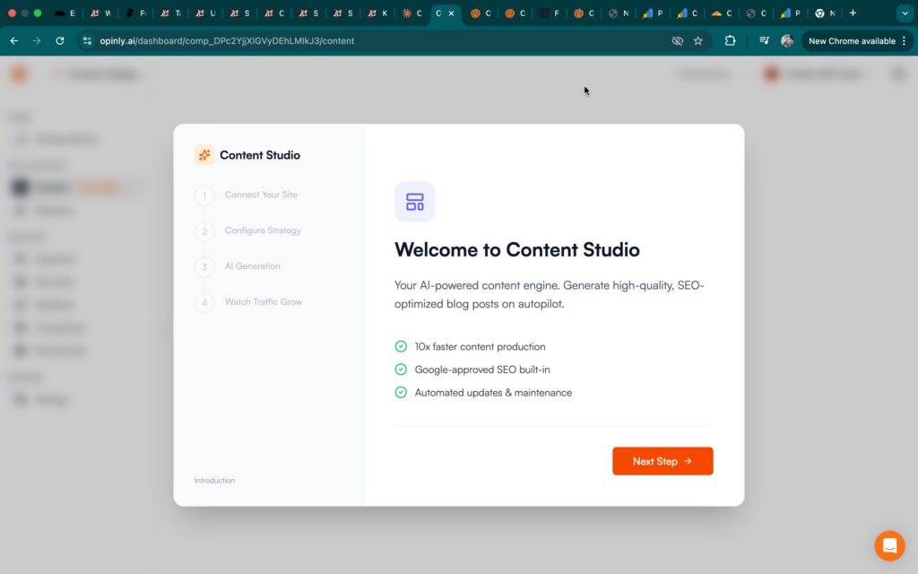 Opinly Content Studio